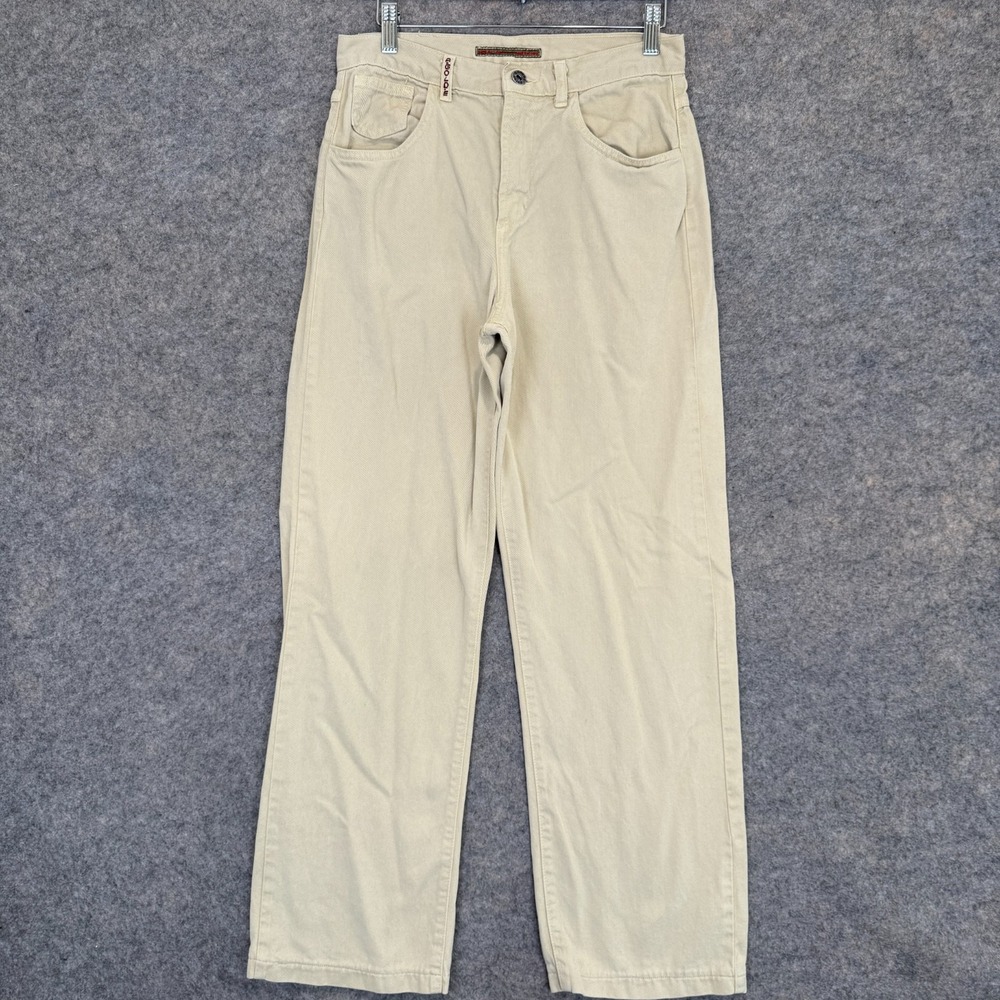 Agolde Keny Jeans Pants Womens‎ 29 High Rise Beige Straight Leg Designer USA